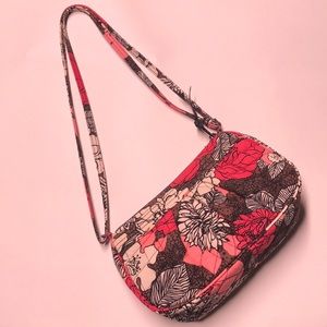 Vera Bradley Mocha Rouge Small Bag